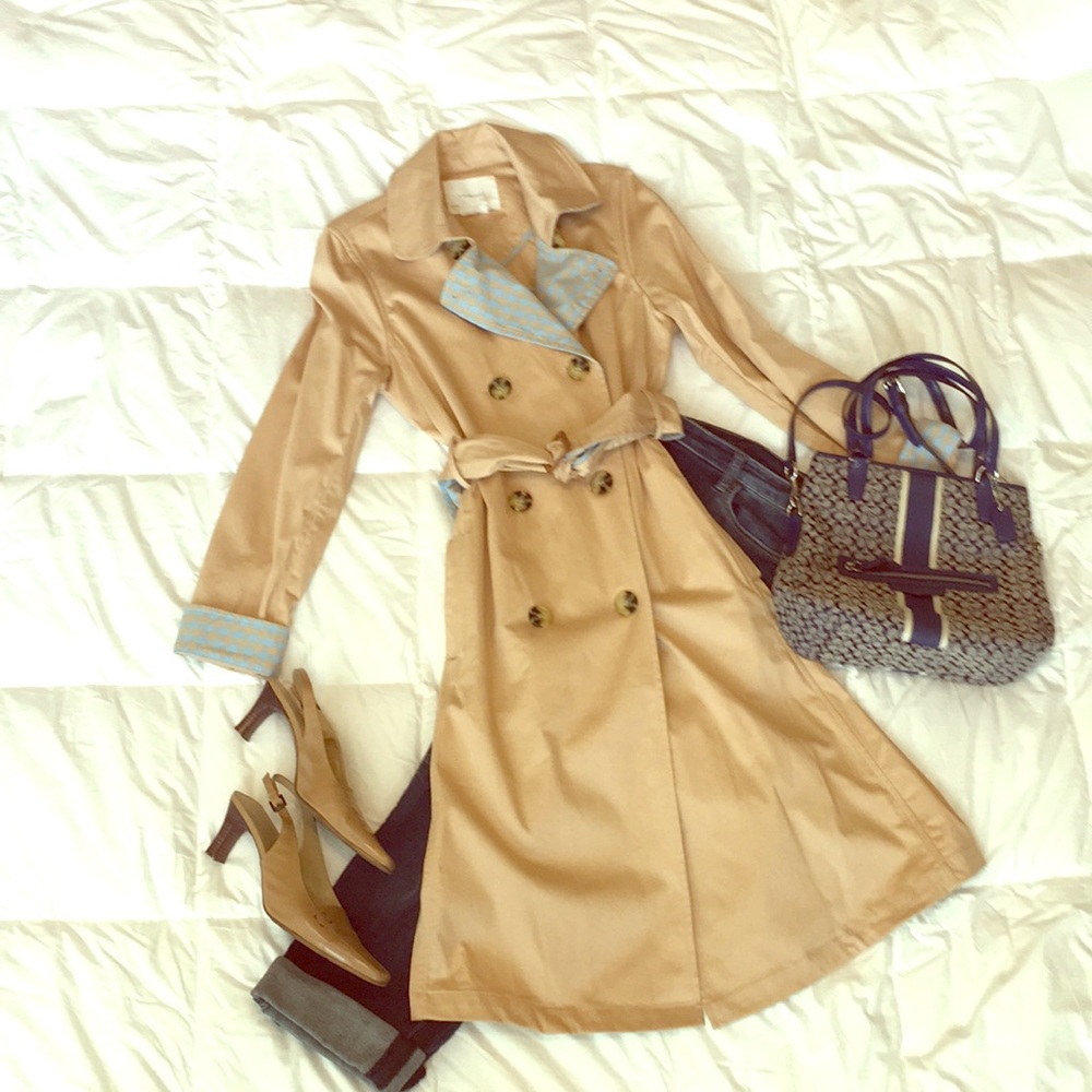 Anthropologie Tench Coat.